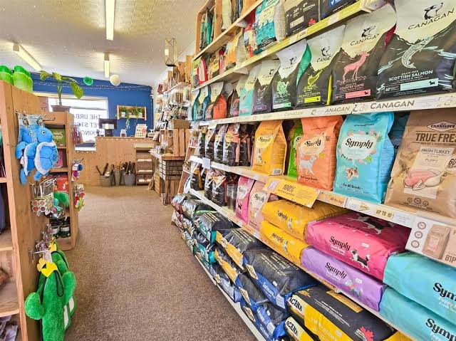 Premium pet store with wide range of food and accessories